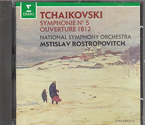 Symphony 5 [Audio CD] Tchaikovsky and Rostropovich