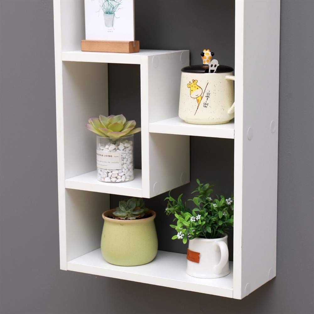 Mensola da muro scaffale da terra design 36x92x14.5cm camera letto bambini ufficio soggiorno bagno mensole design portaspezie libreria scaffale ripiani da parete portaoggetti