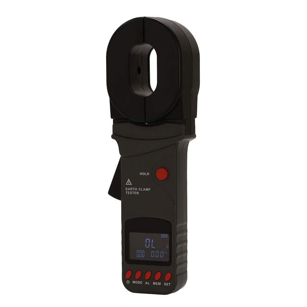 FR2000C + Clamp Erdungsmessgerät Erde Clamp Meter Schleifenwiderstand Tester Leckstrom-Tester Hohe Präzision und Reaktionsschnelligkeit