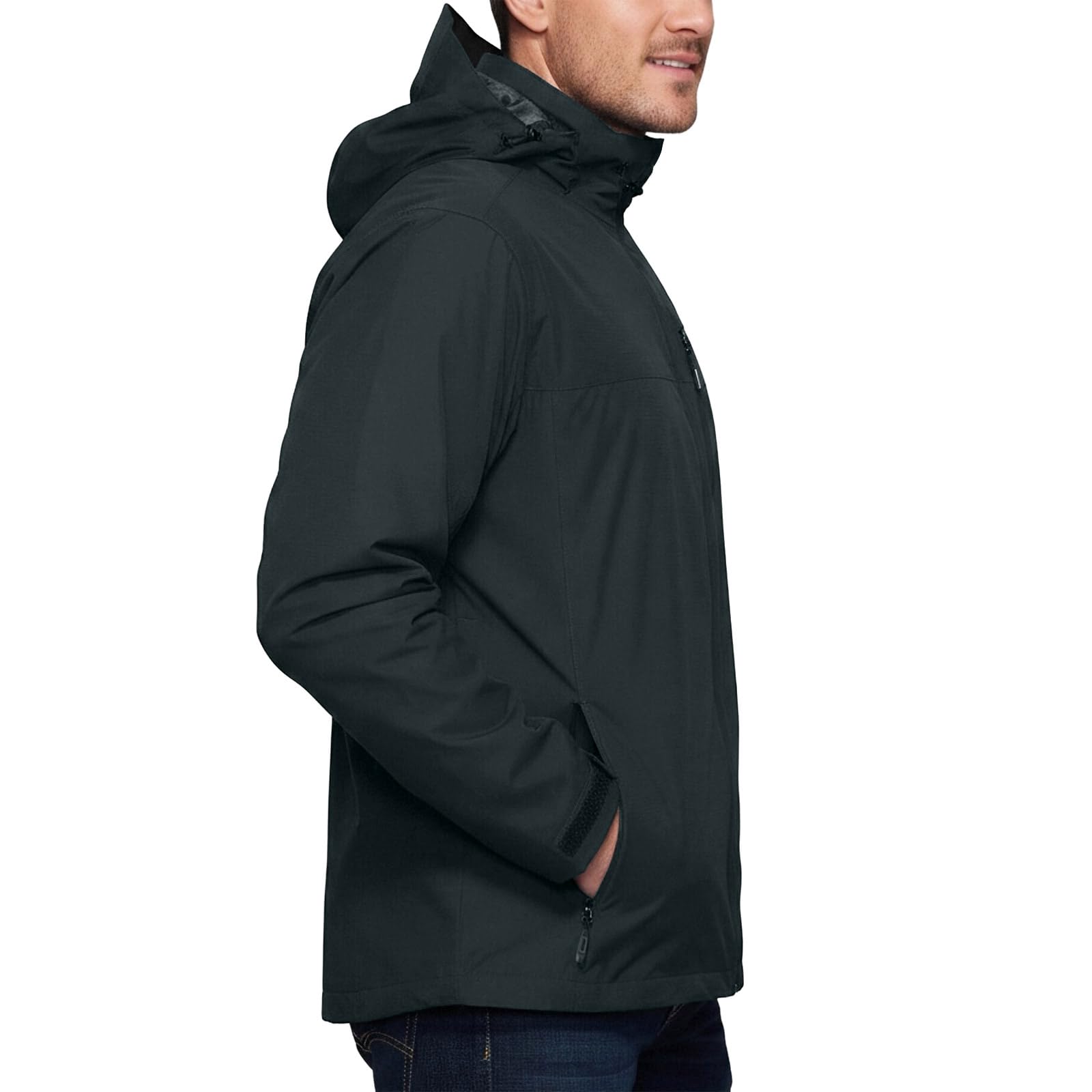 Regenjacke Herren Wasserdicht Softshelljacke Für Wandern Outdoor