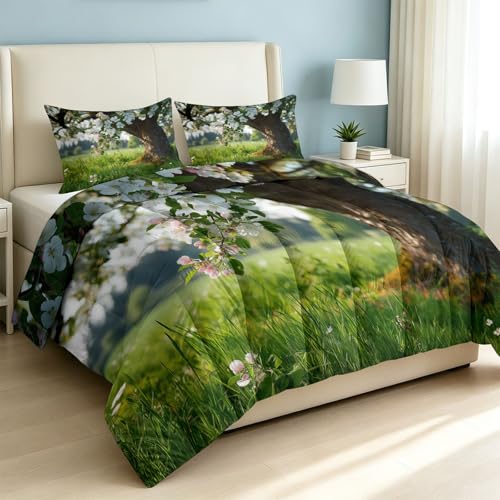 Couette toutes saisons lavable microfibre douce édredon lit 1 personne - 4