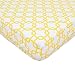 TL Care 100% Cotton Percale Fitted Crib Sheet, Golden Yellow Twill Gotcha