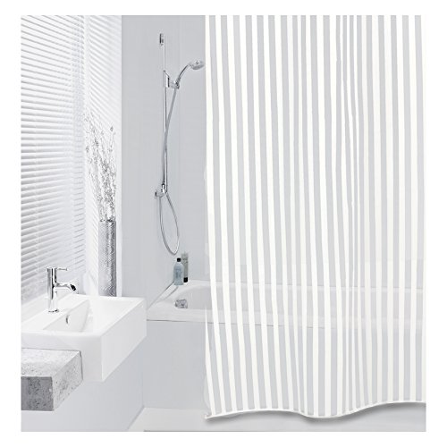 Differnz 31.002.84 ictu  Cortina de ducha textil Vino 180 x 200 transparente