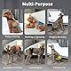 joydaog wiederverwendbar Bauch Bands für Hunde, (5 Pack) waschbar Hund Windeln Male Puppy Windeln Wrap by, L, 5 Solid colors