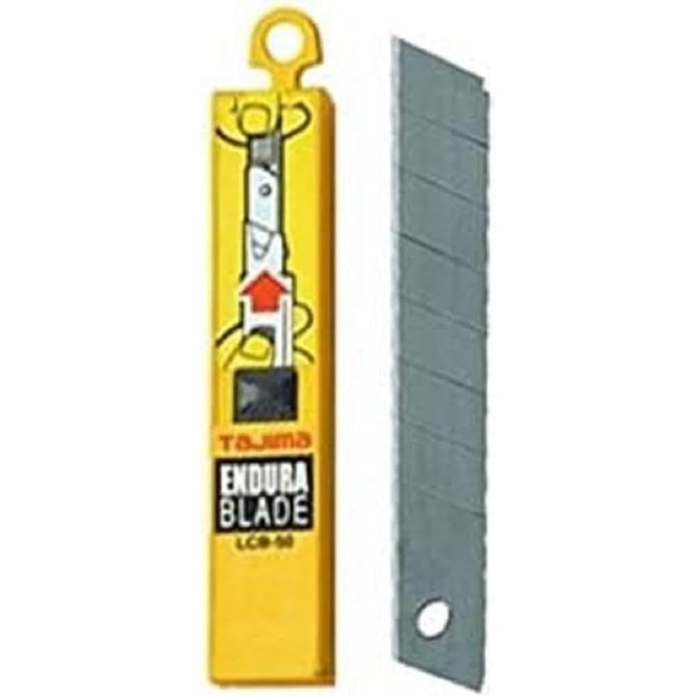 Tajima lb65bulk Juego de cuchillas de repuesto con dispensador, Plata, 25 mm, set de 10 piezas