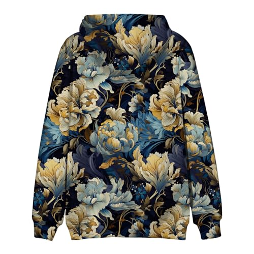 GOFULY Mens Sweatshirts Casual Fall Camo Hoodies Pullover Oversized Long Sleeve Winter Drawstring Hoodies Tall With Pockets4