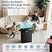 Airtok Air Purifiers for Home Large Room Up to 1848sq.ft, HEPA Air Purifier for Bedroom, Pet Hair Air Cleaner with Washable Filter, Aromatherapy, Sleep Mode Air Cleaners for Smoke, Office-AP3001 Black