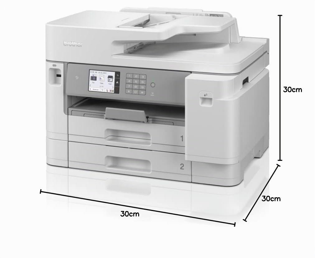 Brother MFCJ5955DW- Impresora multifunción de Tinta Profesional con impresión hasta A3 y dúplex automático A4 en Todas Las Funciones