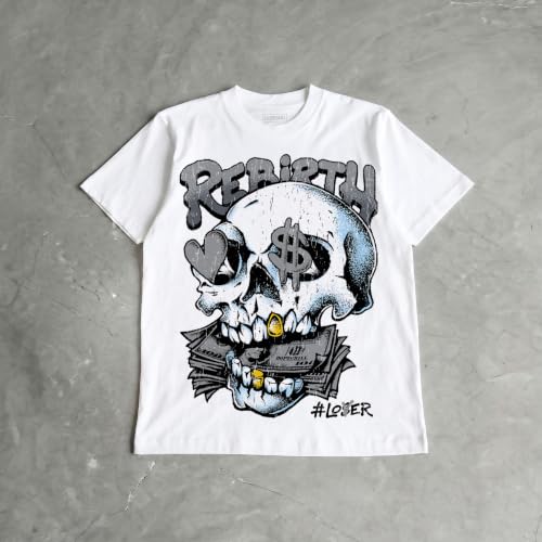 Image of DopeSkill Halloween Graphic Tee Streetwear Hip Hop Hypebeast Unisex T-Shirt Sneaker Colour Matching Shirts Spooky Graphic