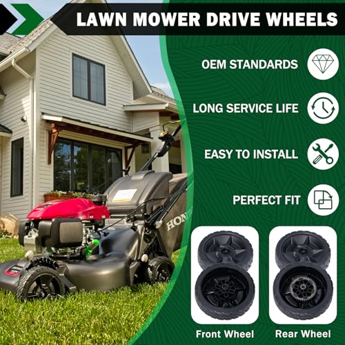 CheeMuii Lawn Mower Drive Wheels