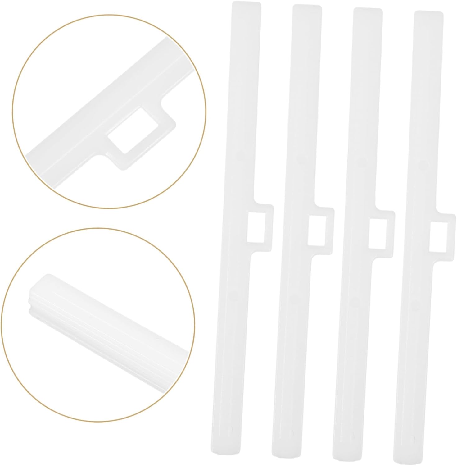 Cabilock 150pcs Vertical Blind Top Holders Easy Install Window Blind Repair Accessories Compact Smooth for Sliding Doors Patio and More