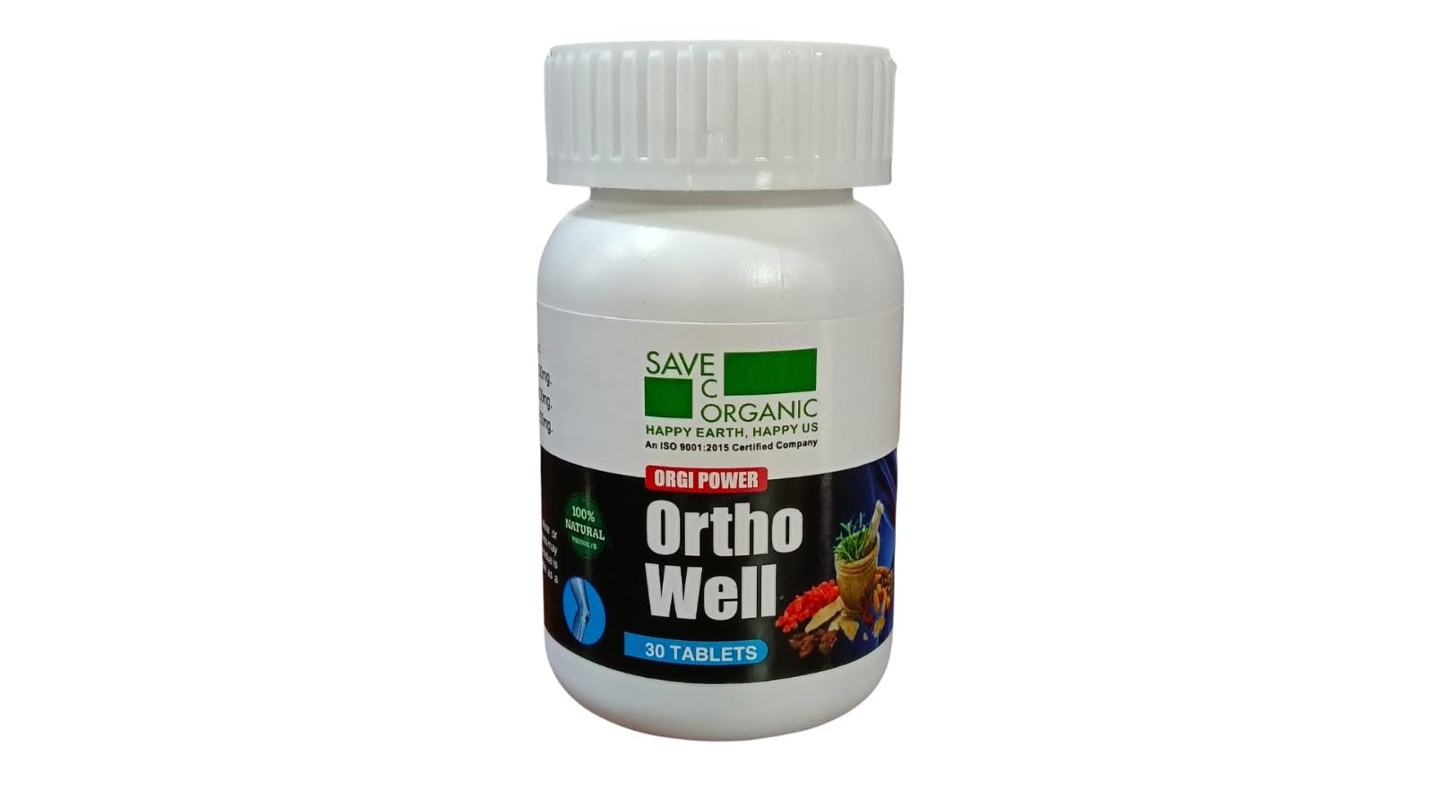 Ortho Well Ayurvedic Joint Pain Relief Capsules – Advanced Formula for Knee, Back, & Shoulder Pain – Supports Cartilage Repair, Improves Mobility & Reduces Stiffness – 100% Natural (60 Capsules)
