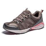 KENSBUY Hiking Shoes Men Waterproof Lace Climbing Shoe Mens Outdoor Trekking Sneaker Big Size Brown EU 46