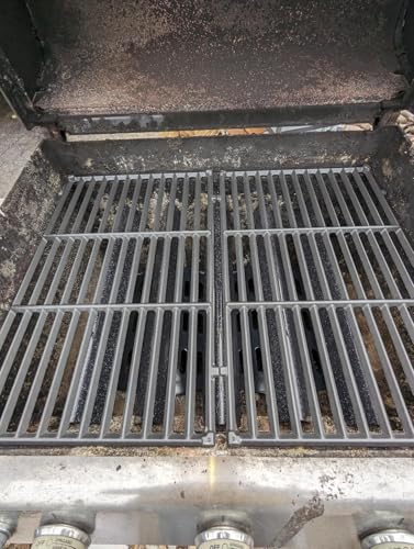 Genesis Grill Replacement Parts 7524 7528 Grates 7621 7620 Flavorizer Bars for Weber Genesis 300 Grills with Front Controls Knobs, Genesis 300 310 330 E330 E310 S310 S330 EP330 S320 E320 Grill Parts