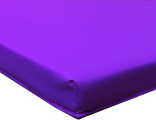 Miniatura 7 de PRISP Tapete de ejercicio plegable de 6 x 2 pies, tapete de gimnasia de tres pliegues para gimnasio en casa y entrenamientos de fitness, 2 pulgadas