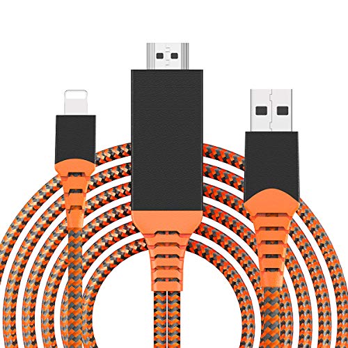 Adaptador HDMI compatible con teléfono, cable adaptador HDMI para teléfono a TV