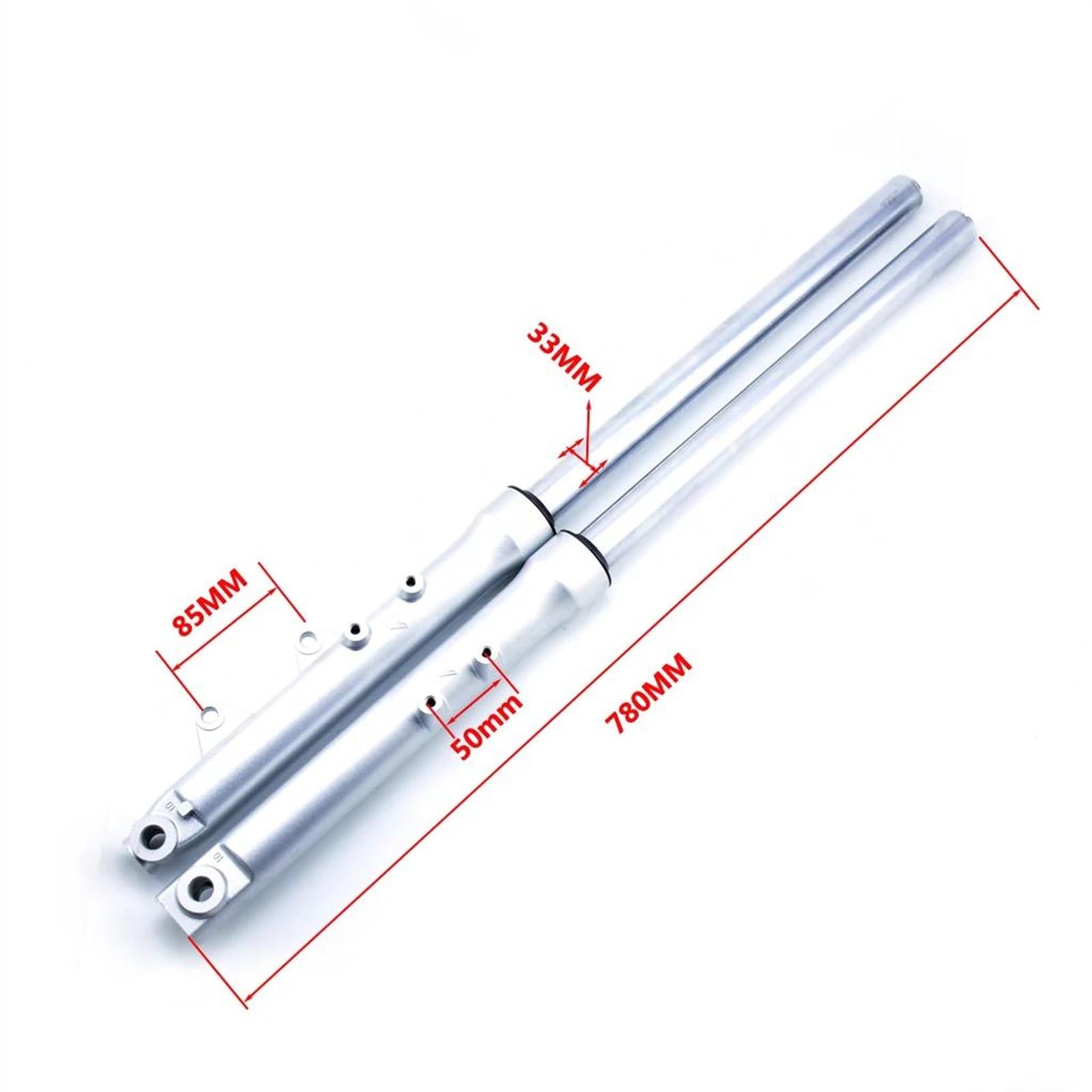 Sospensione Forcella Anteriore Gambe Molle Ammortizzatore Set Lato L & R Per Yamaha Virago XV250 XV 250 1988-2010