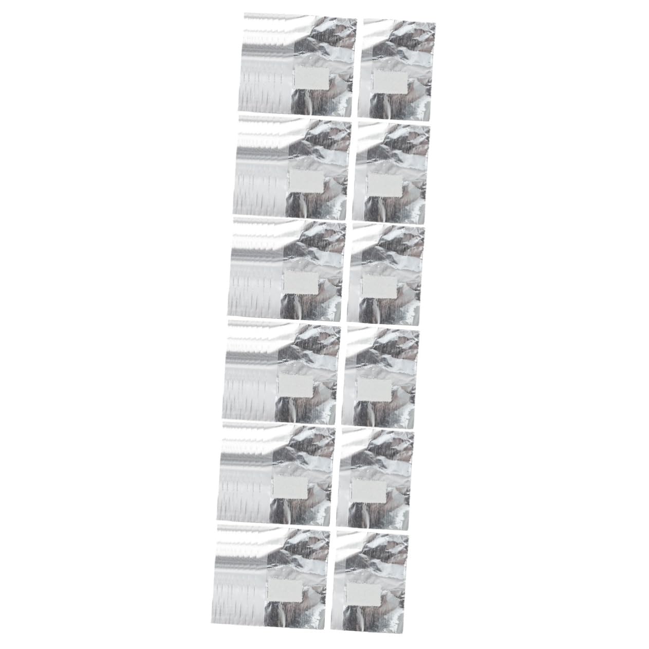 PLAFOPE 3 Set Di Involucri in Alluminio Per La Rimozione E La Pulizia Delle Unghie 200 Pezzi * 3