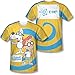Produktbild Mr Peabody & Sherman - Herren-Erklärung (vorne / hinten Print) T-Shirt, Small, White