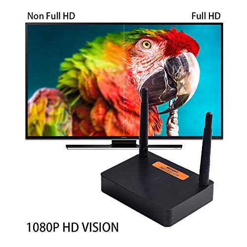 measy Wireless HD Extender Wireless Transmission System Video Audio Transmitter Receiver WiFi 200M HD Converter IR Extender, hd & sdi Video Transmission kit FHD676 2.4G/5G