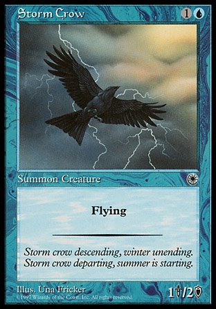 Magic The Gathering - Storm Crow - Portal