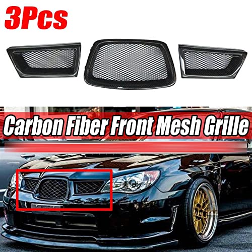 Maille inférieure en fibre de carbone pour calandre de course Subaru 06-07 - 2
