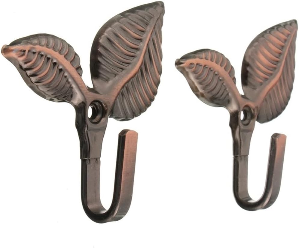 Leaf Wall Hanging Retro Home Curtain Door Cap Hook Hanger Decor