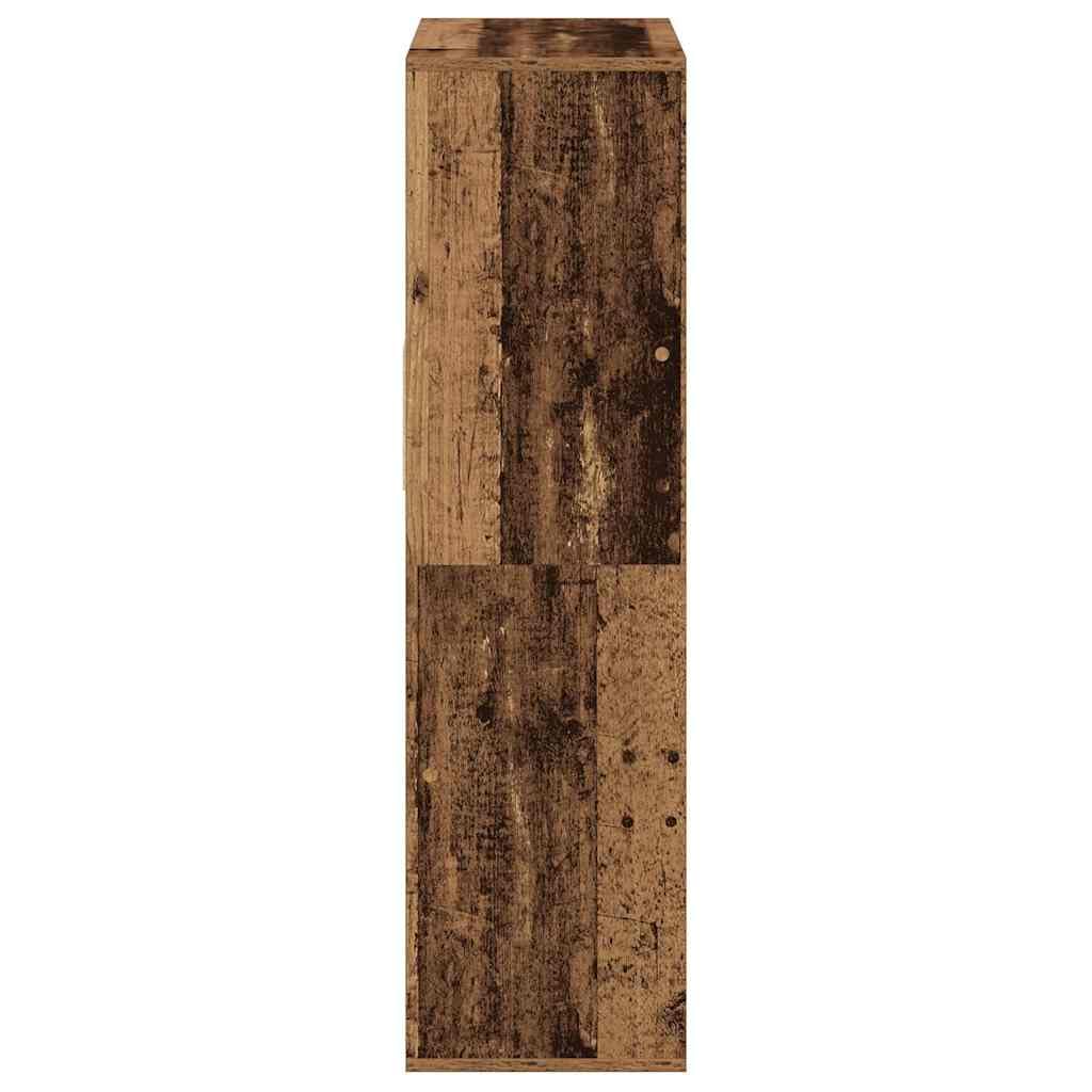 Generisch Bücherregal Altholz-Optik 66x31x112 cm Holzwerkstoff,Möbel,Regalsysteme,Bücherregale Bücherschränke-860308
