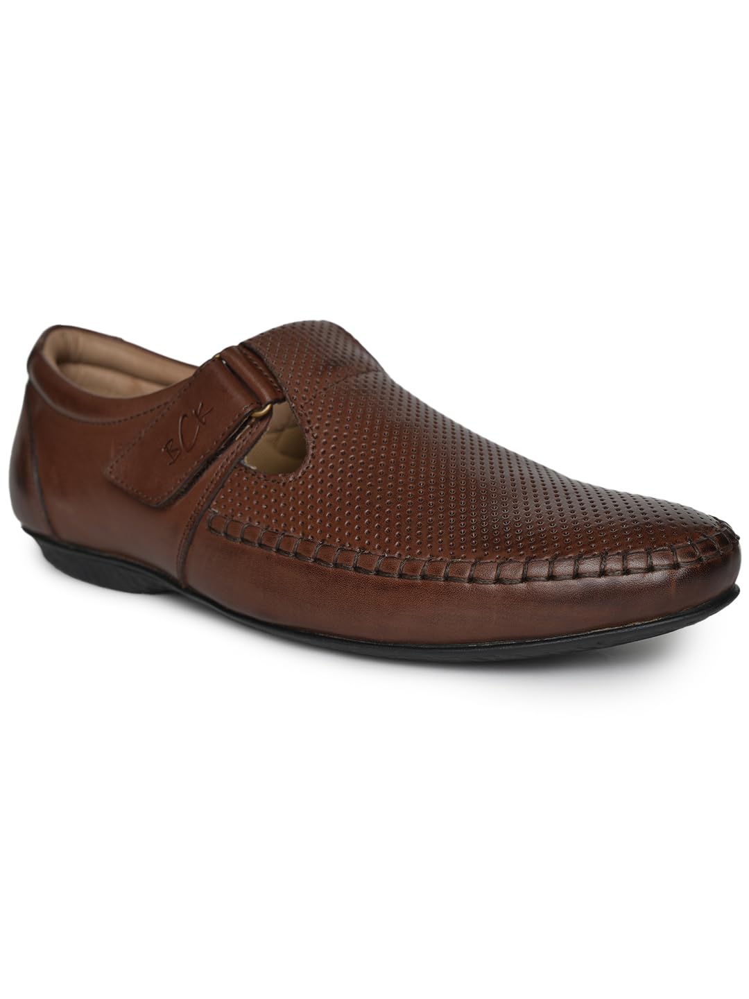 BuckarooCayo Crust Leather Tan Casual Shoes for Mens