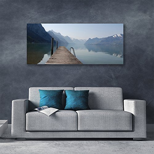 Tableau panoramique moderne 125x50cm impression haute définition