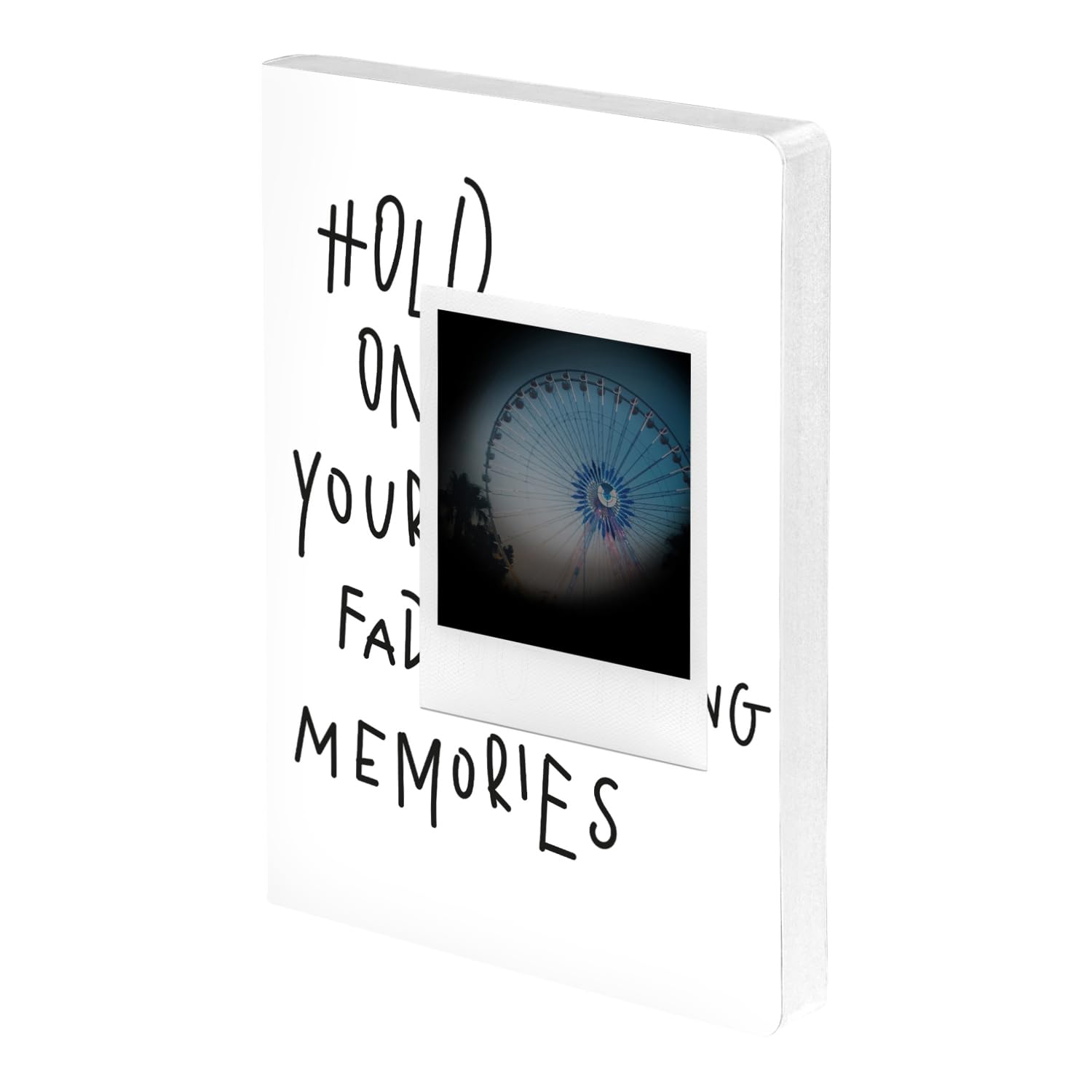 nuuna Taccuino A5+ | Graphic Thermo L – Fading Memories | 3,5 mm | 256 pagine numerate | carta premium da 120 g | jeansLabel bianco | prodotto in Germania in modo sostenibile