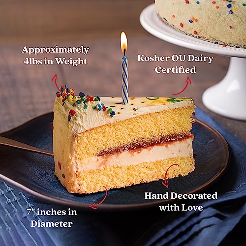 David's Cookies 10" Vanilla Birthday Cake - Image 4