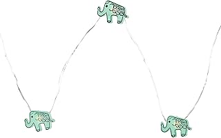 25 Vintage Ceramic Elephant Decor Ideas With Exotic Beauty 30 LED Elephant Fairy Lights - Warm White - 2.75' Silver Wire - 10ct