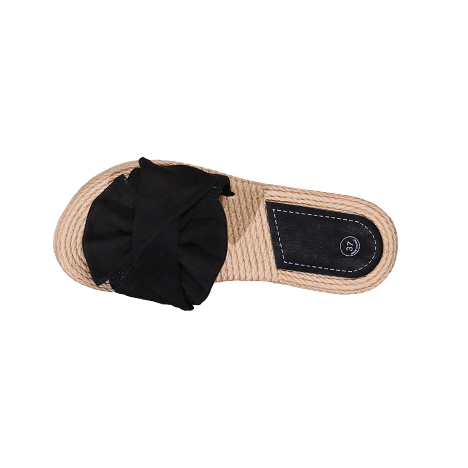 Women Bow Sandals UK Sale Clearance,Ladies Open Toe Slippers Wide Fit Slides Summer Platform Flip Flops Slip On Walking Footwear Anti-Slip Beach Slipper Flat Wide Fit Sandal Casual Lightweight Slide