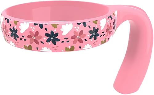 Para YETI - Mango de vaso (30 onzas), soporte para tazas y la mayoría de vasos de 30 onzas, rosa, paquete de 1