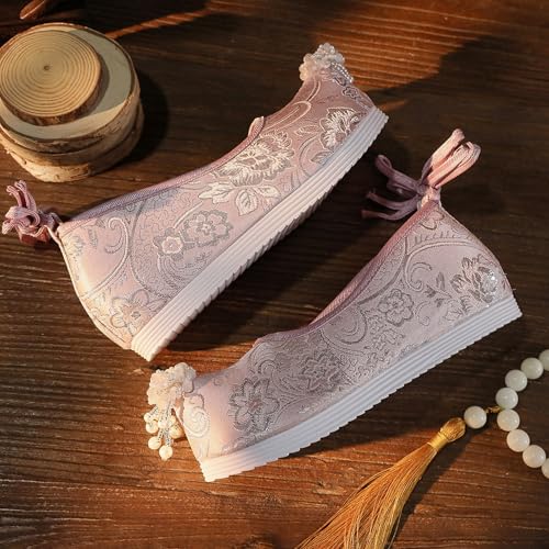 Bridal Embroidery Flats Embroideried Mary Janes Exquisite Hanfu Shoes2