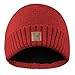 Produktbild Rubberneck Flash Beanie Mütze reflektierend aus Wolle mit Innenfleece, One Size, Damen und Herren (Rot)