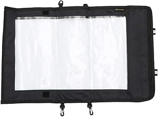 Wakauto Custodia per Custodia Impermeabile per Mappe Custodia per Mappe Pieghevole Impermeabile Trasparente Portatile Custodia Protettiva per Sacca Asciutta per Campeggio Trekking