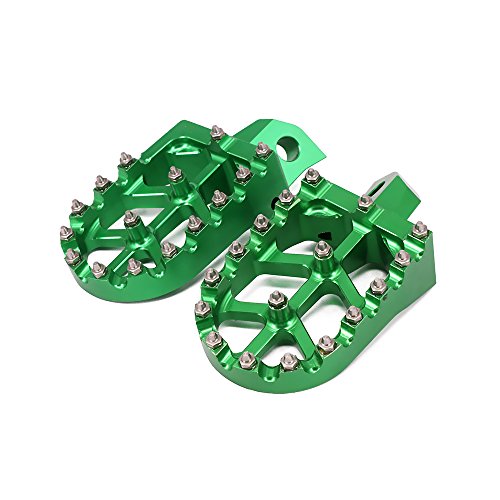 Image of AnXin Footpegs Footrest Foot Pegs For KDX200 1995-2005 KDX200R 1997-2001 KDX220R 2002-2005 KDX250 1991-1994 KX125 KX250 1988-1996 KX500 1988-2004 Motorcycle