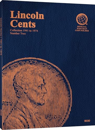 Lincoln Cents Folder #2, 1941-1974