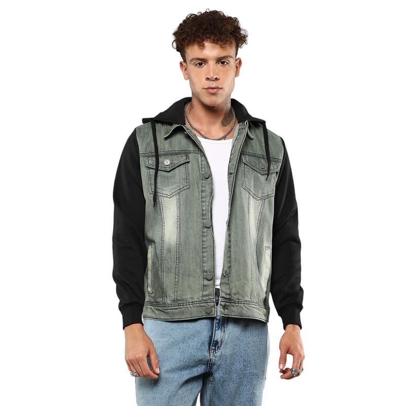 Image of CAHOOT Men's Fur-Lined Suede Bomber Jacket For Casual Wear | High Neck | Long Sleeve | Zipper Closure | Jacket Crafted With Comfort Wear For Everyday Wear