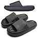Produktbild Qosneoun Cozislides Original Super Soft Home Slippers, CloudFeet Ultra-Soft Slippers, Pillow Slides, Thick Sole Quick-Drying Bathroom Non-Slip Slippers Unisex (40-41 EU,Black)