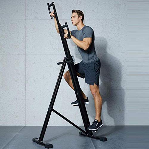 Image of Vertical Mountaineer Stepper Vertical Climber Fitness Folding Exercise Climbing Machine Folding, Max Load 300KG, Height