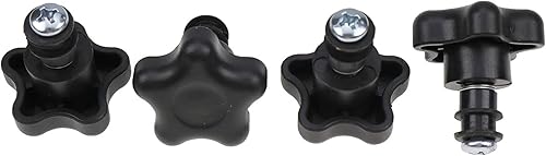 IEQFUE 4 pomos para ventana superior 6681614 compatibles con Bobcat S150 S160 S175 S185 S205 S220 S250 S300 751 753 763 773 863 864 873 883 963 A2