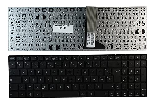 Clavier pour Ordinateur Portable ASUS X550 Touches Noires AZERTY Haute Précision