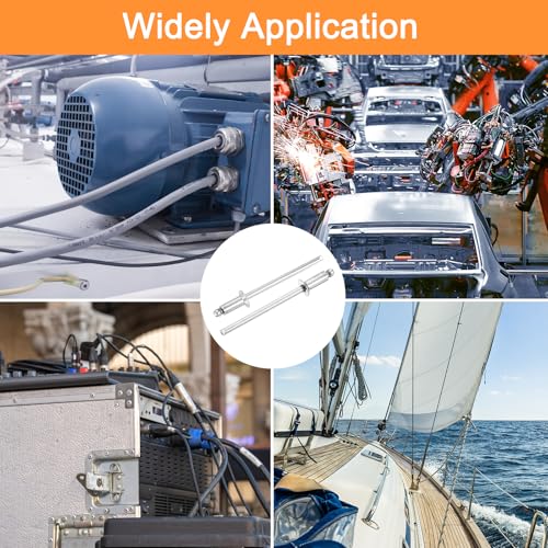 Rivets aveugles en acier 304 pour conduits de ventilation et bateaux