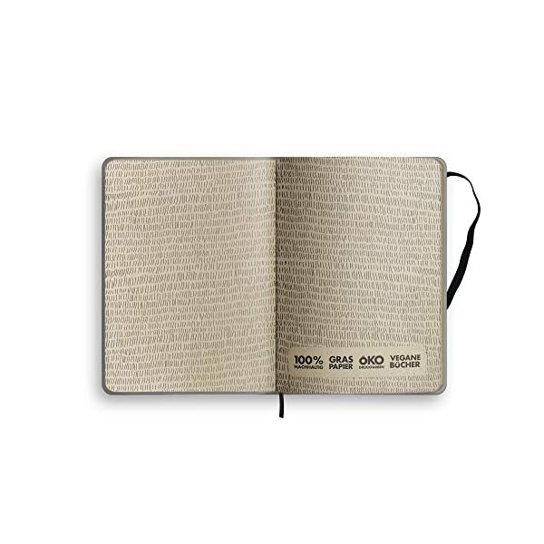 Nachhaltiger Kalender A5 aus Graspapier, Samaya, Natur, V-Label zertifiziert, Made in Germany (Endangered 2021 (DE/EN)) – Bild 3