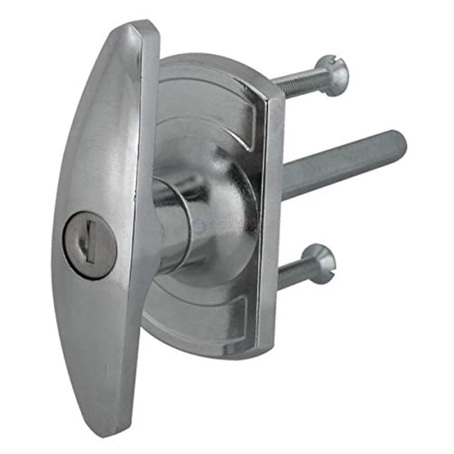 Henderson Garage Silver Door Handle Square Spindle