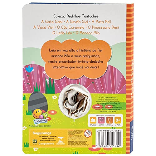 Dedinhos fantoches: Macaco Milo faz amigos, O