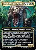 Generic Indominus Rex, Alpha (Borderless) (014) MTG